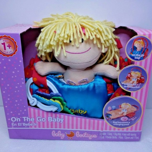 BABY BOUTIQUE BABY On The Go DOLL SOFT Learn Chang - Picture 3 of 10